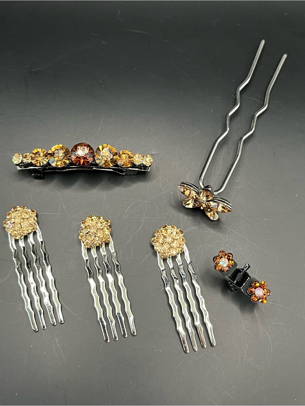SoHo Crystal Hair Accessory Set